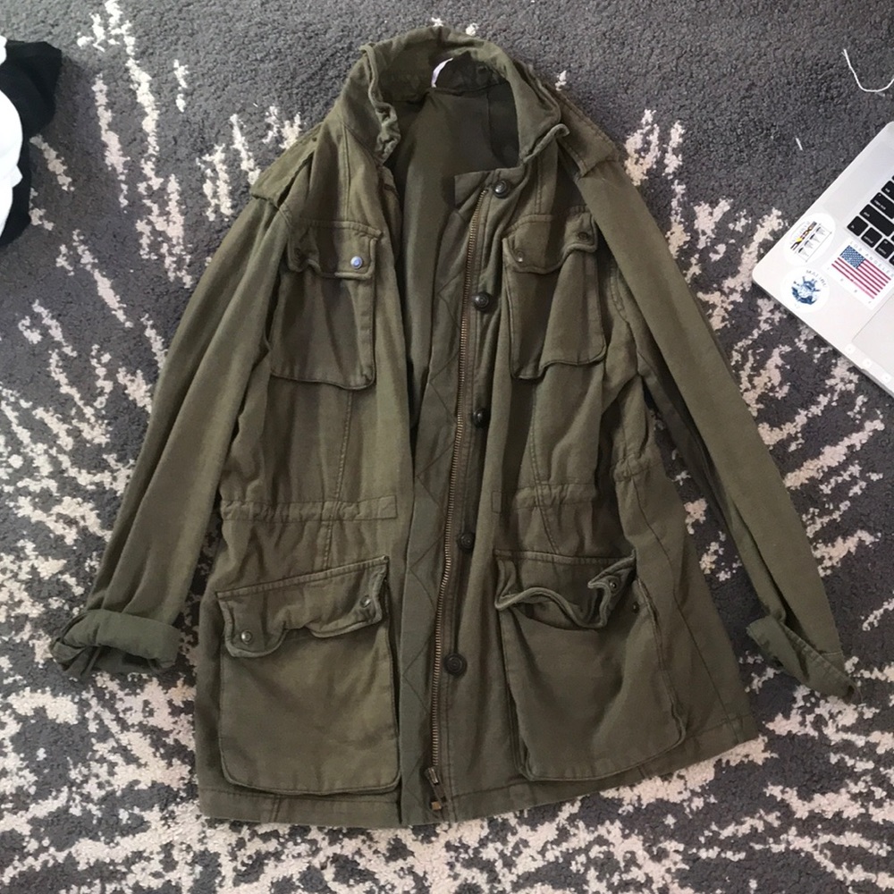NWOT Free People Army Jacket